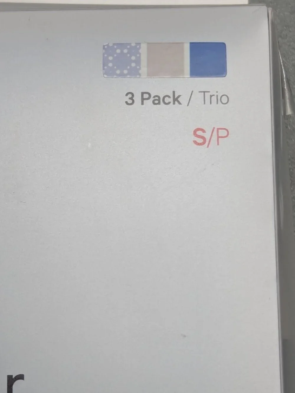 NIB Lululemon InvisiWear Mid-Rise Thong Underwear 3 Pack - Size Small